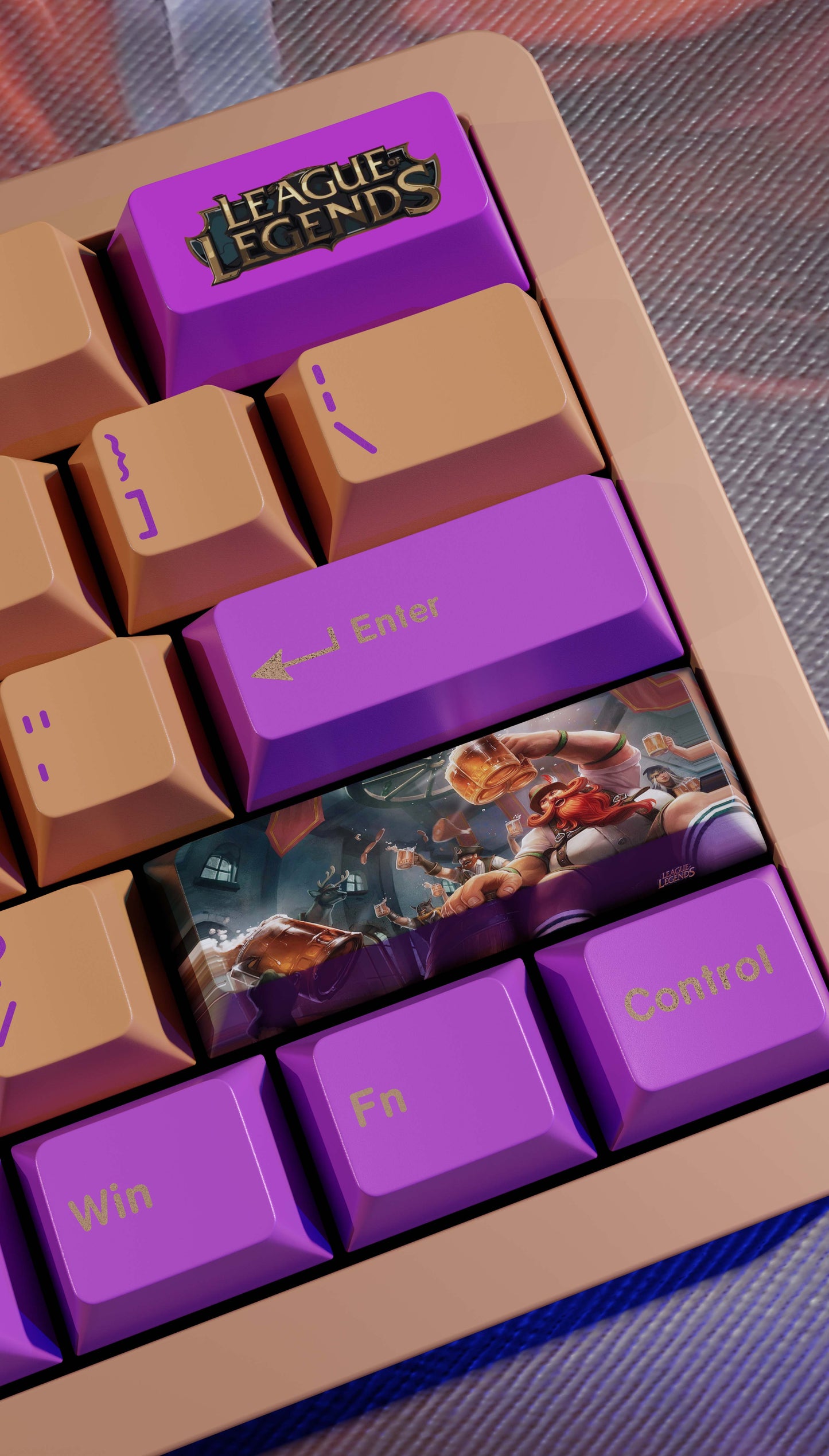 SPECIAL EDITION League of Legends Gragas Keycaps