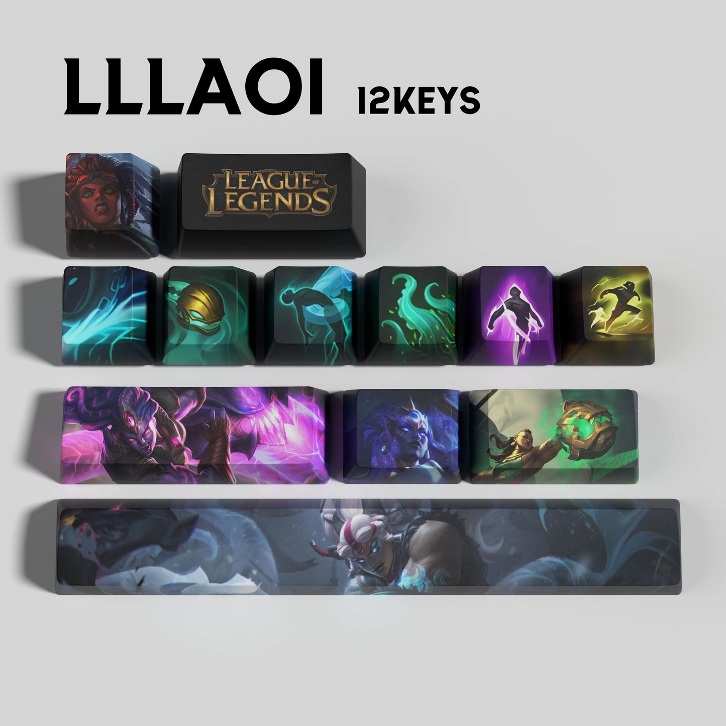 SPECIAL EDITION League of Legends Illaoi Keycaps
