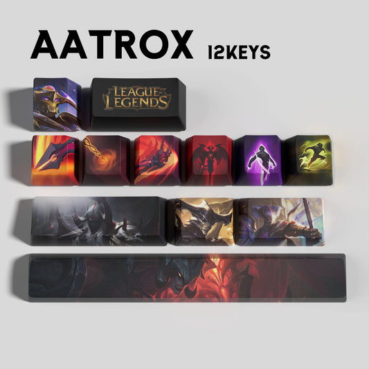 SPECIAL EDITION League of Legends Aatrox Keycaps