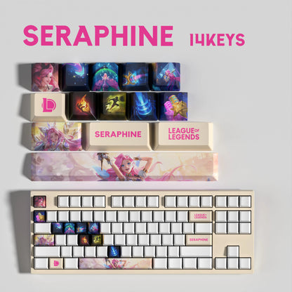 SPECIAL EDITION League of Legends Seraphine Keycaps – 30 Key