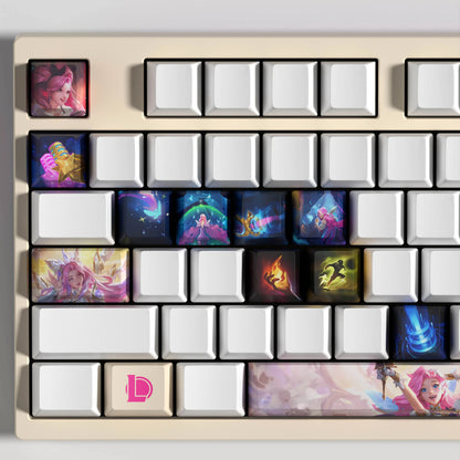 SPECIAL EDITION League of Legends Seraphine Keycaps – 30 Key