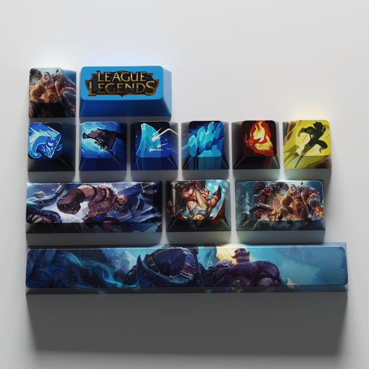 SPECIAL EDITION League of Legends Braum Keycaps