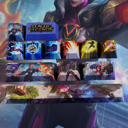 SPECIAL EDITION League of Legends Vi Keycaps