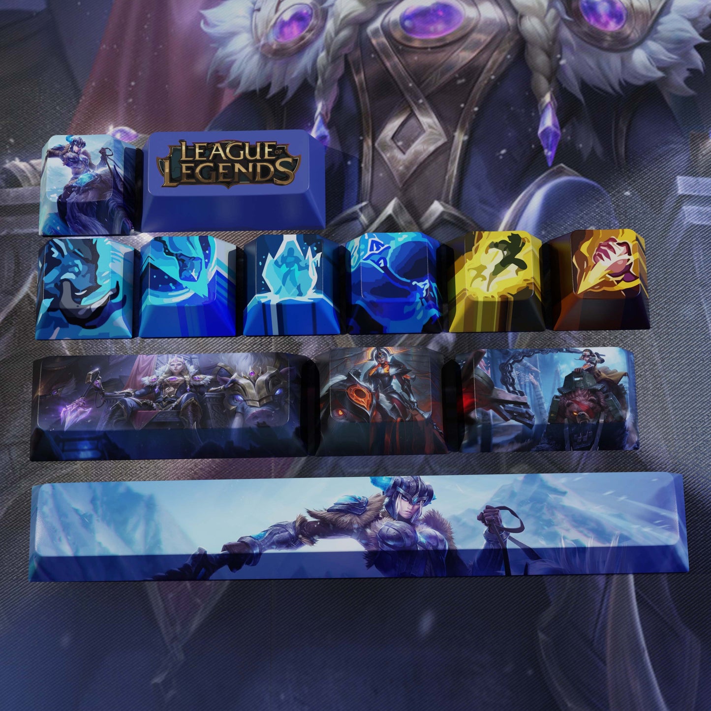 SPECIAL EDITION League of Legends Sejuani Keycaps