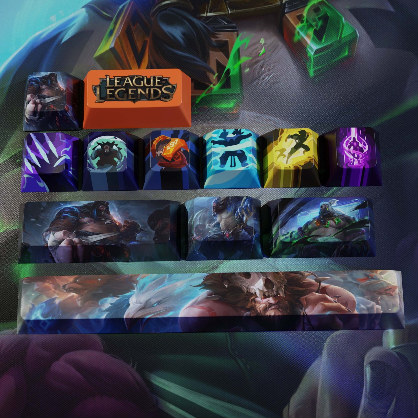 SPECIAL EDITION League of Legends Udyr Keycaps