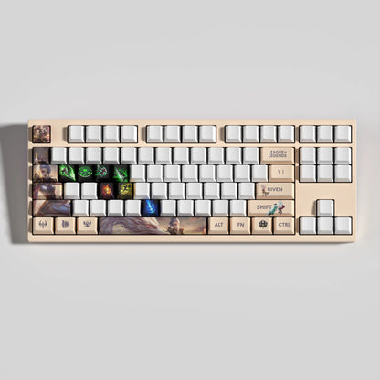 SPECIAL EDITION League of Legends Riven Keycaps – 30 Key