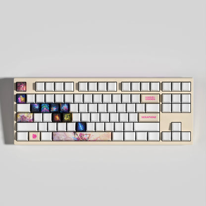 NEW SPECIAL EDITION League of Legends Seraphine Keycaps – 14 Key