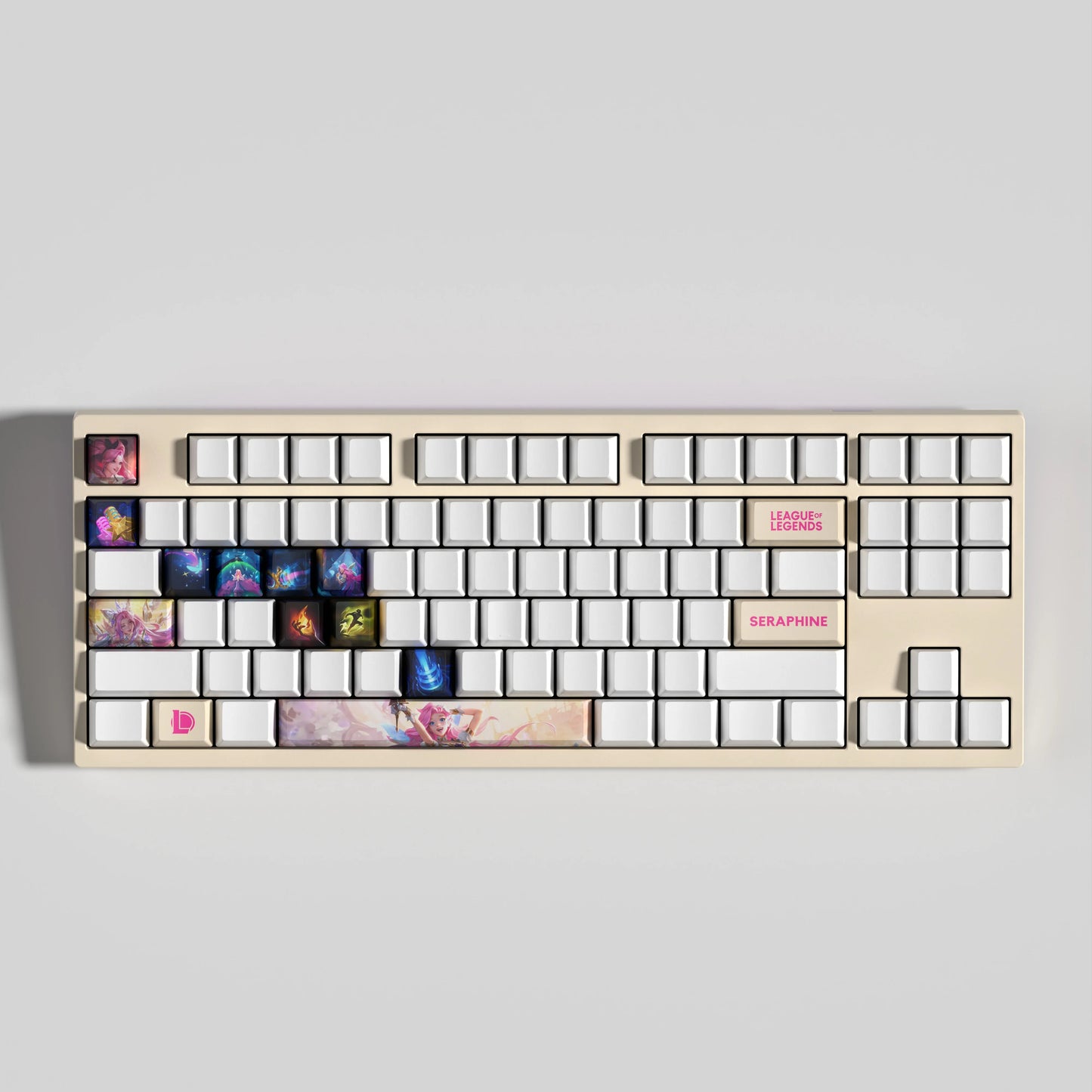 SPECIAL EDITION League of Legends Seraphine Keycaps – 30 Key