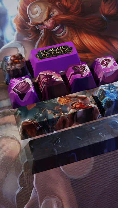 SPECIAL EDITION League of Legends Gragas Keycaps