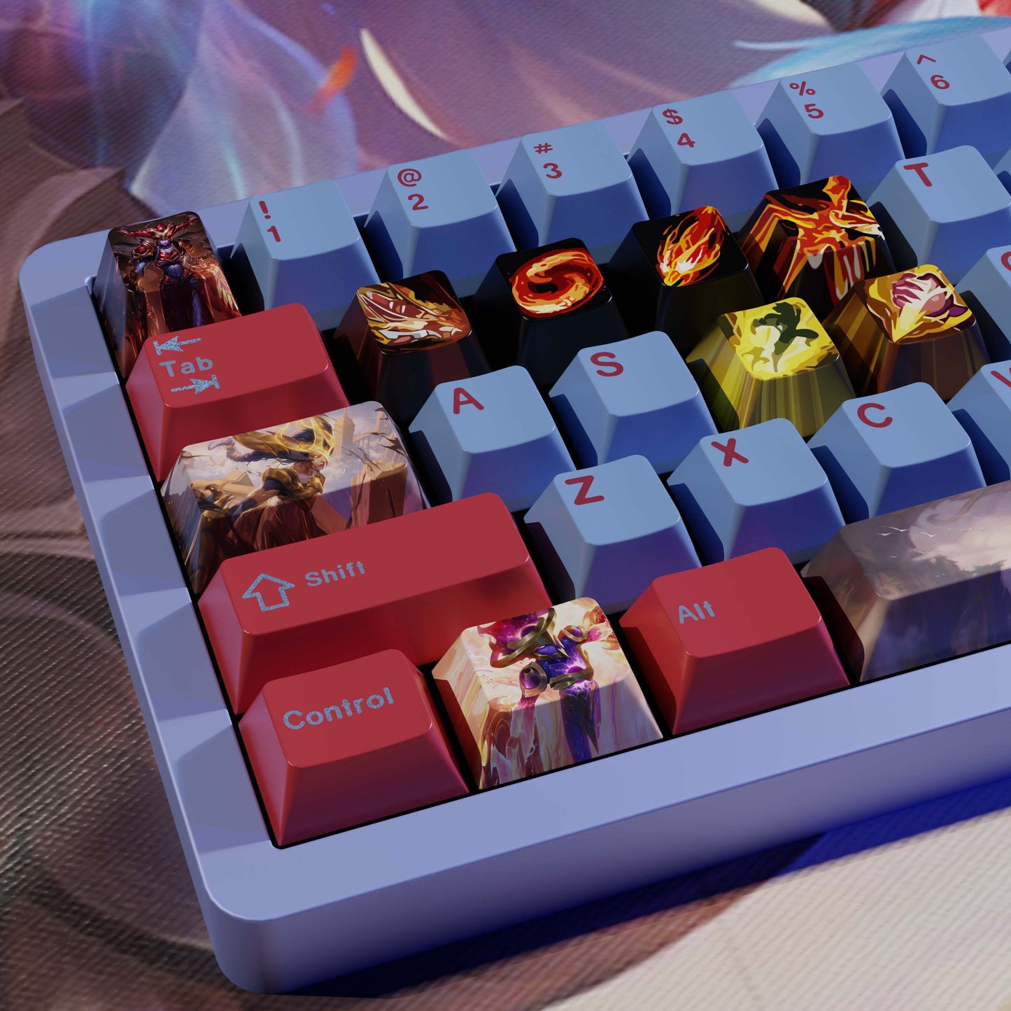 SPECIAL EDITION League of Legends Shyvana Keycaps