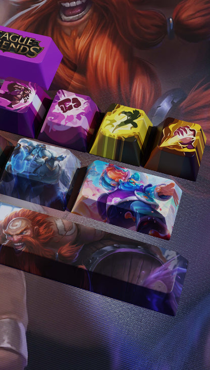SPECIAL EDITION League of Legends Gragas Keycaps