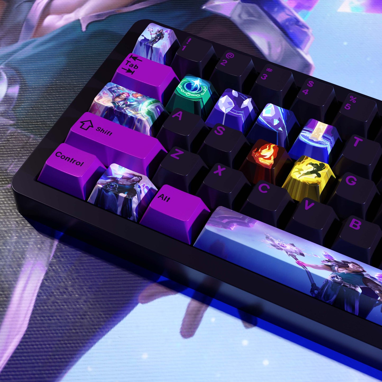 SPECIAL EDITION League of Legends Taric Keycaps