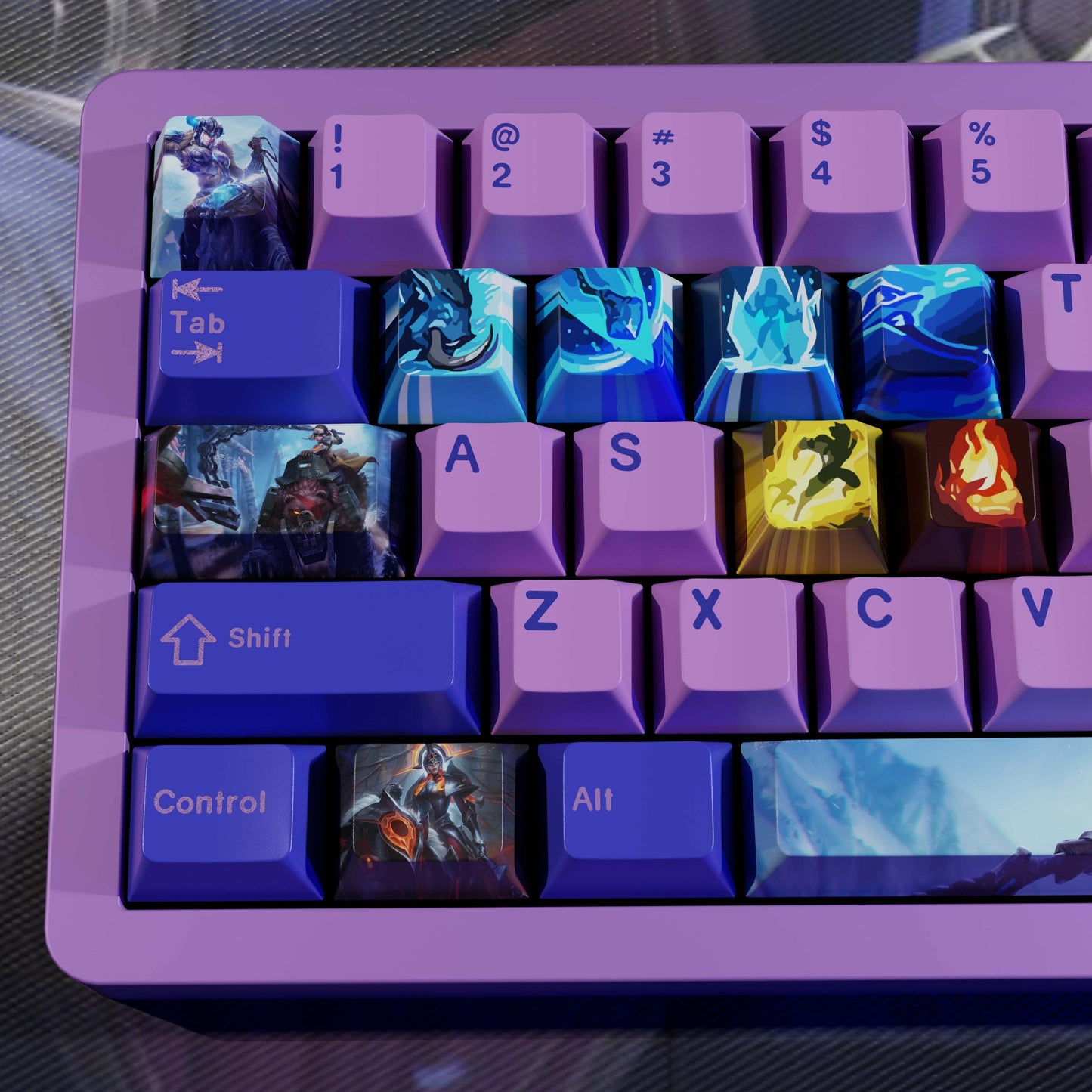 SPECIAL EDITION League of Legends Sejuani Keycaps