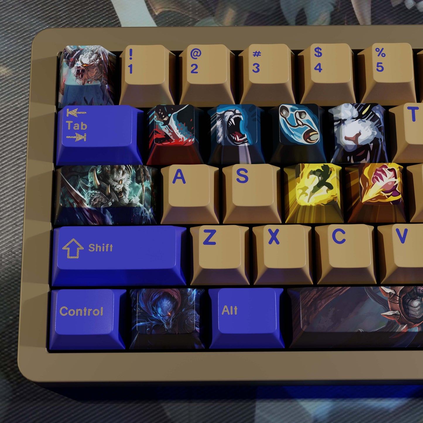 SPECIAL EDITION League of Legends Rengar Keycaps