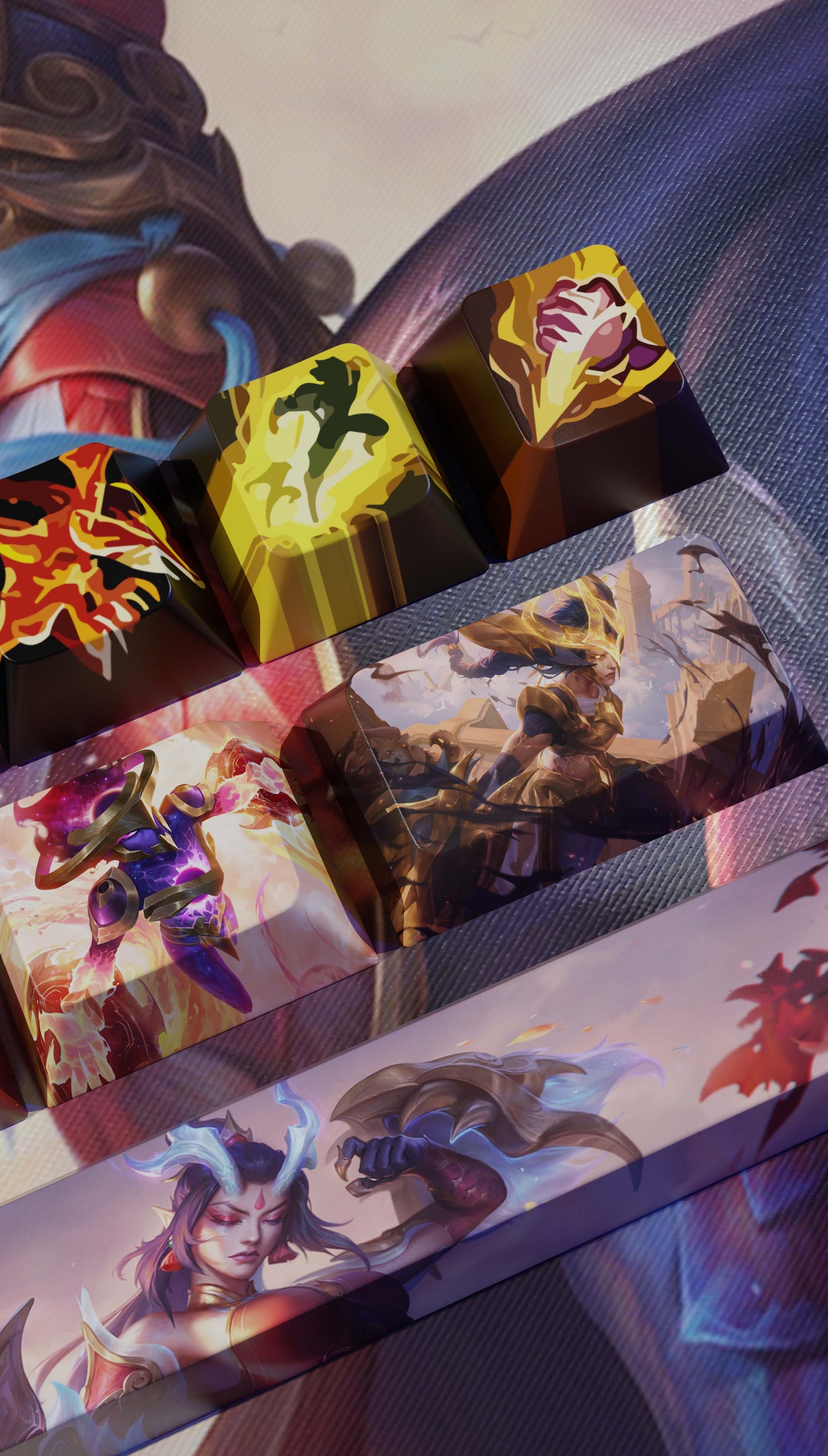SPECIAL EDITION League of Legends Shyvana Keycaps