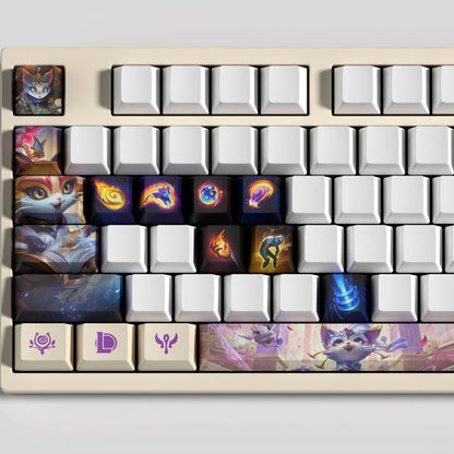 SPECIAL EDITION League of Legends Yuumi Keycaps – 30 Key