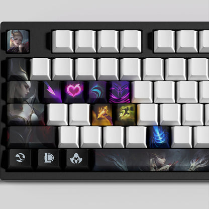 SPECIAL EDITION League of Legends Evelynn Keycaps – 30 Key