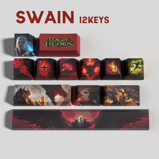 SPECIAL EDITION League of Legends Swain Keycaps