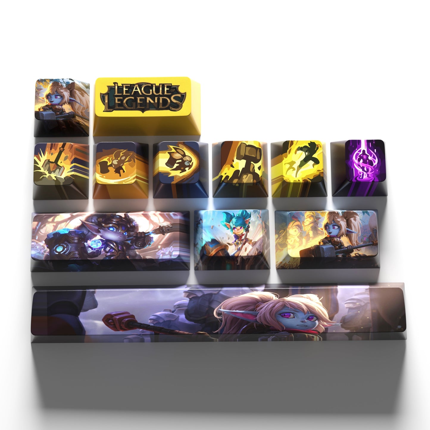 SPECIAL EDITION League of Legends Poppy Keycaps