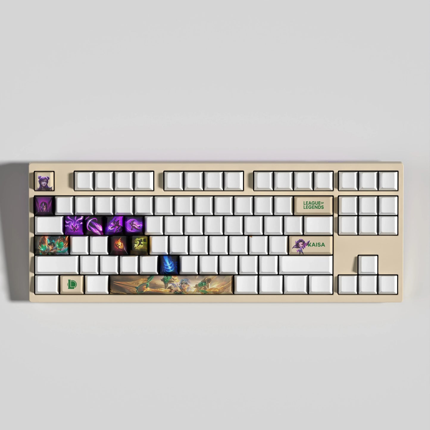 SPECIAL EDITION League of Legends Kai’Sa Keycaps – 14 Custom Keys