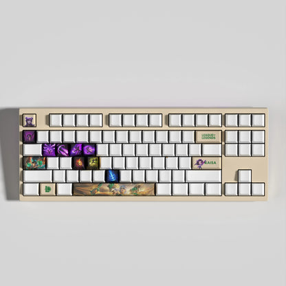 SPECIAL EDITION League of Legends Kai’Sa Keycaps – 14 Custom Keys