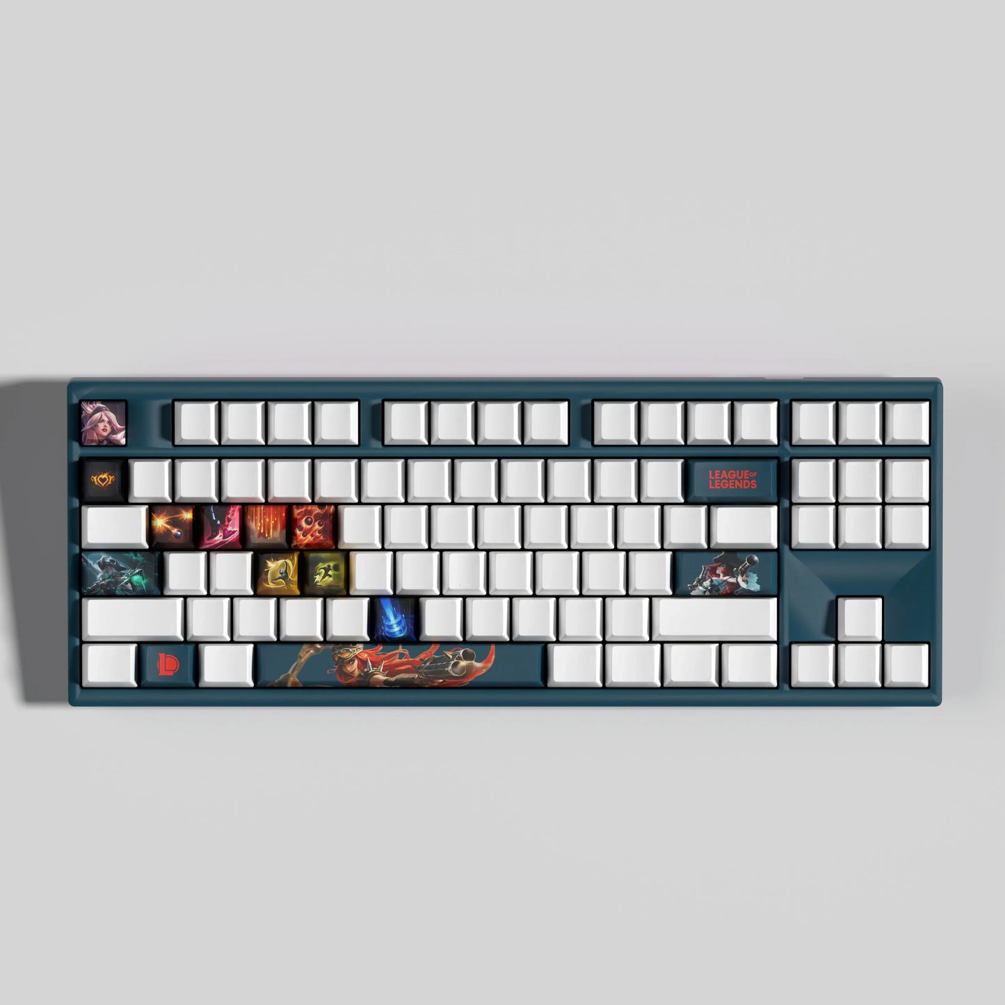 SPECIAL EDITION League of Legends Miss Fortune Keycaps – 14 Custom Keys