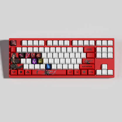 SPECIAL EDITION League of Legends Katarina Keycaps – 30 Custom Keys
