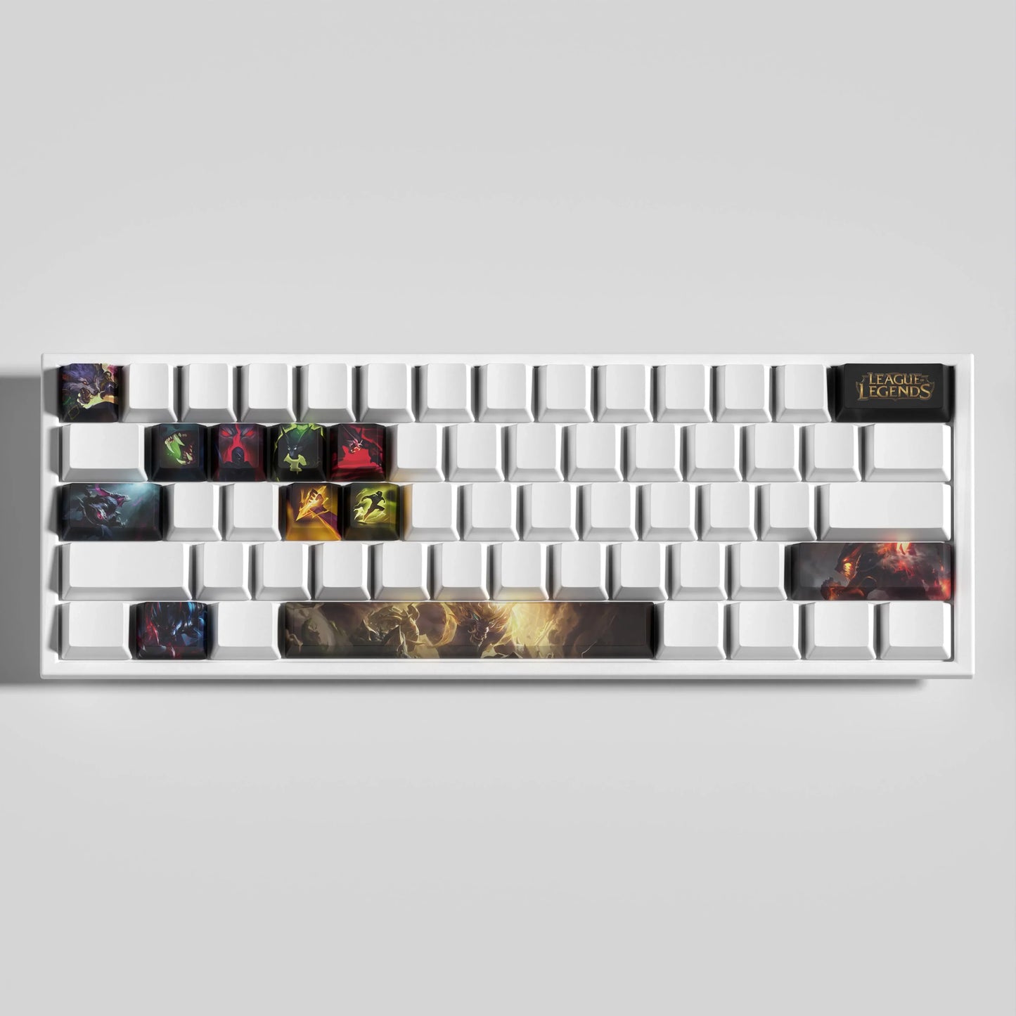 SPECIAL EDITION League of Legends Warwick Keycaps – 12 Custom Keys