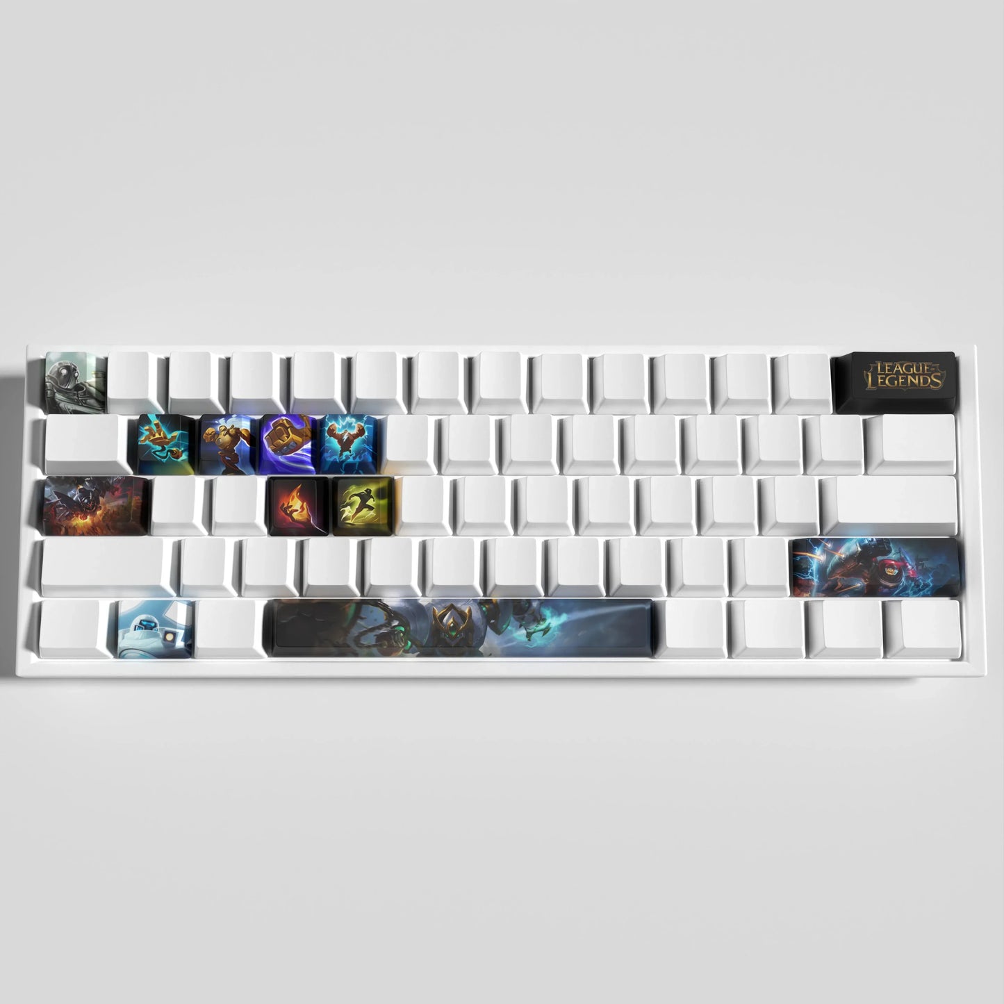 SPECIAL EDITION League of Legends Blitzcrank Keycaps – 12 Custom Keys