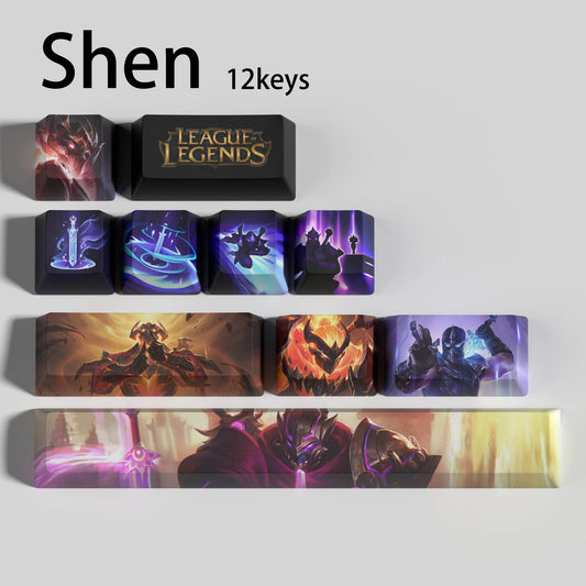 SPECIAL EDITION League of Legends Shen Keycaps
