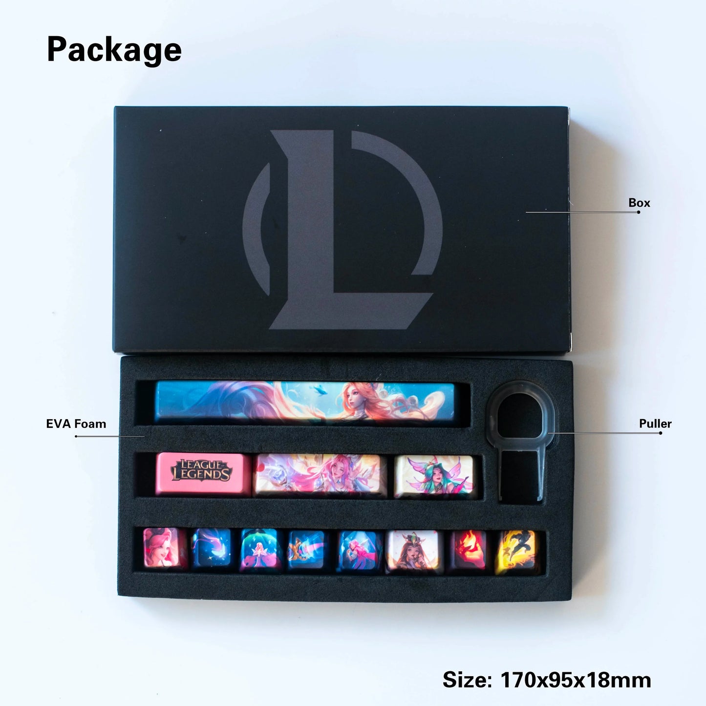 SPECIAL EDITION League of Legends Sivir Keycaps