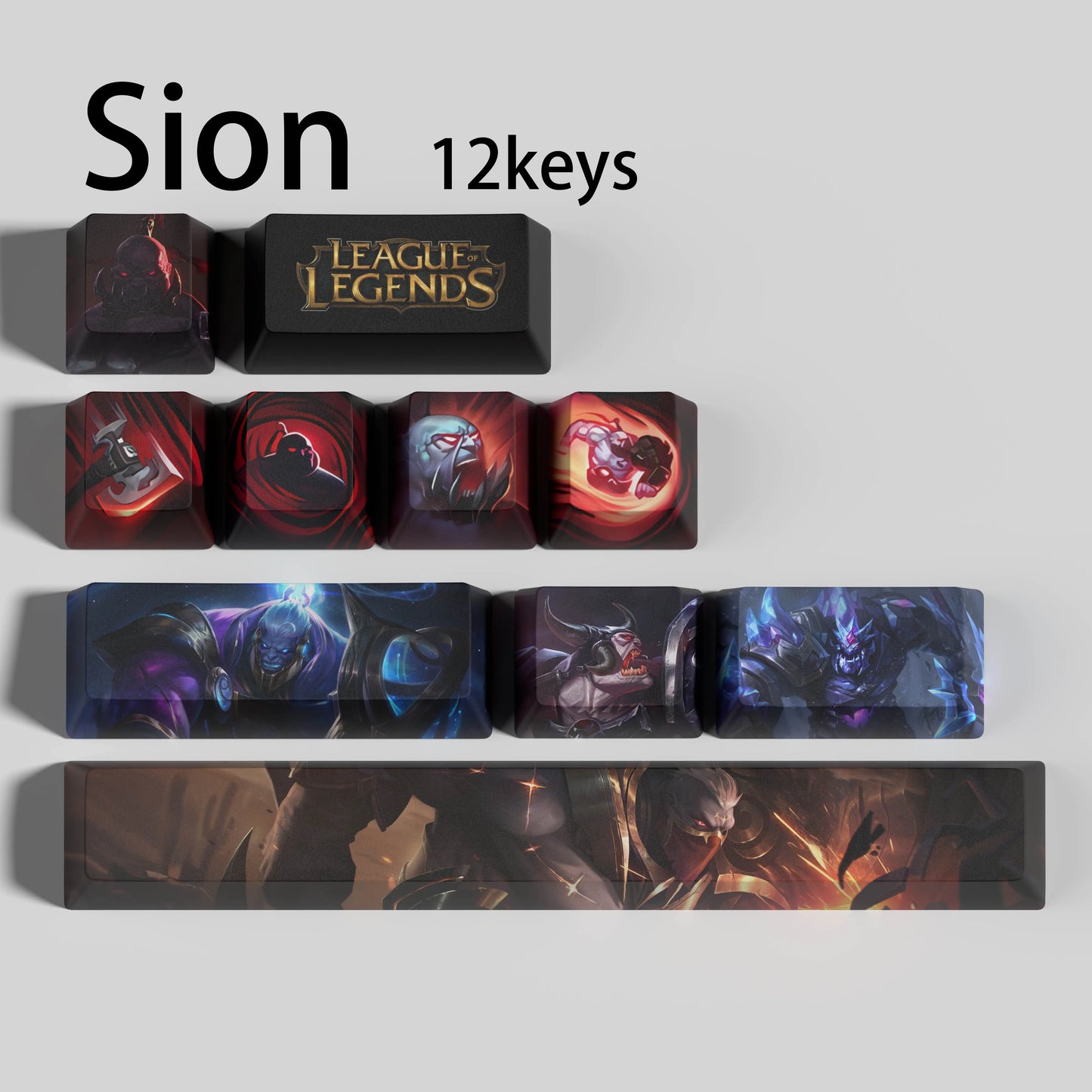 SPECIAL EDITION League of Legends Sion Keycaps