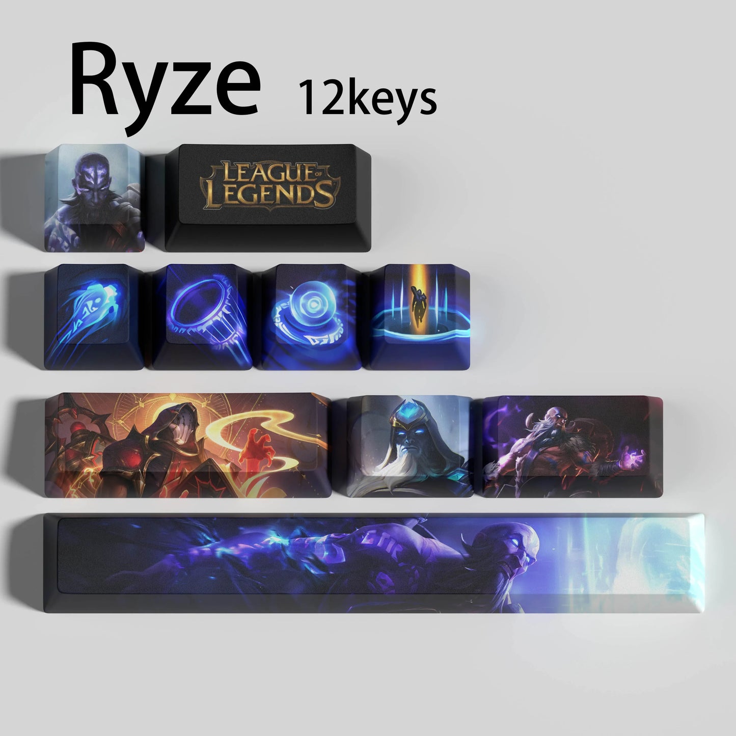 SPECIAL EDITION League of Legends Ryze Keycaps