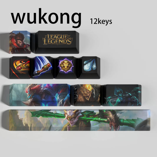 SPECIAL EDITION League of Legends Wukong Keycaps
