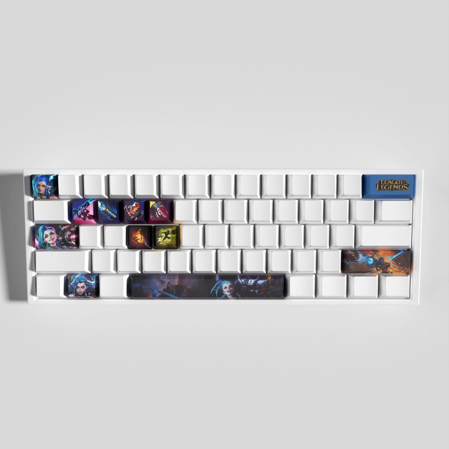 SPECIAL EDITION League of Legends Jinx Keycaps