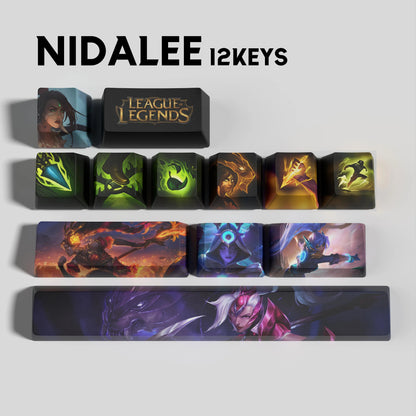SPECIAL EDITION League of Legends Nidalee Keycaps