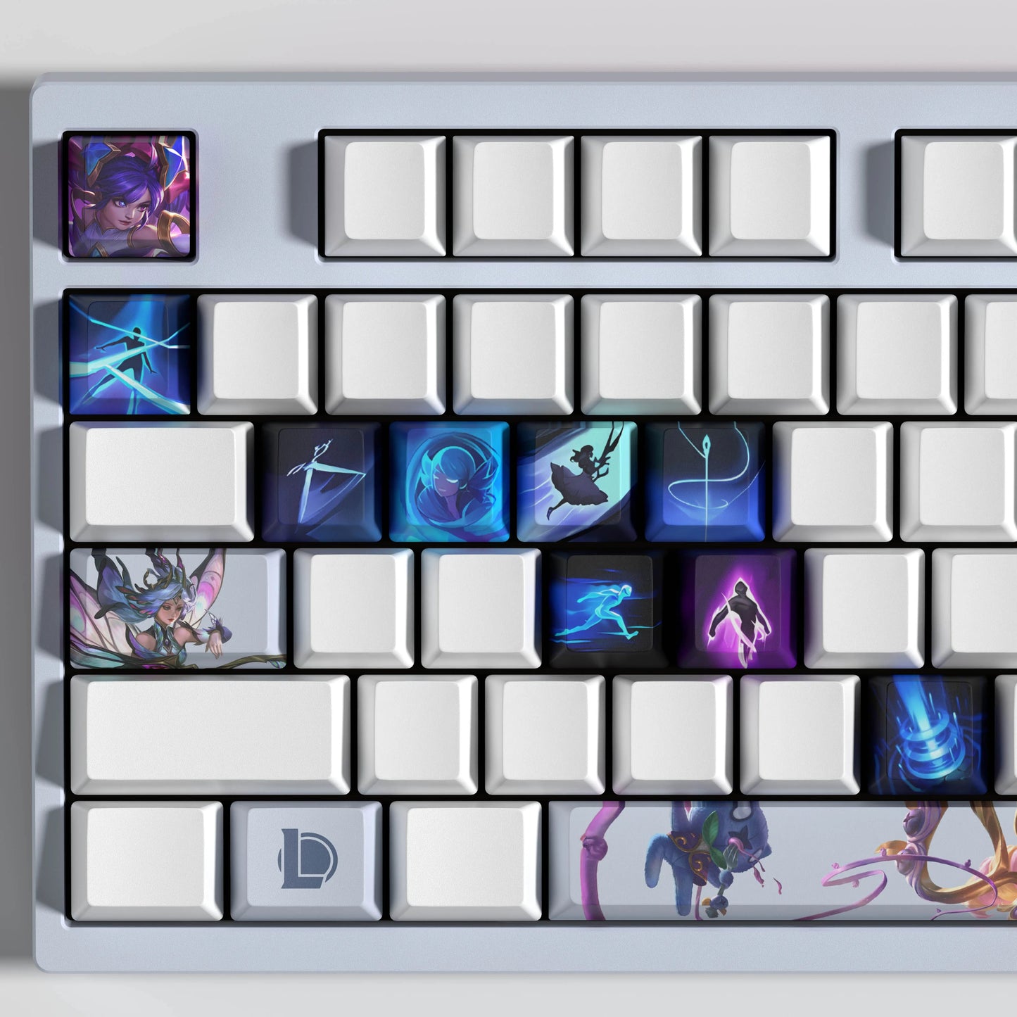 NEW SPECIAL EDITION League of Legends Gwen Keycaps – 14 Key
