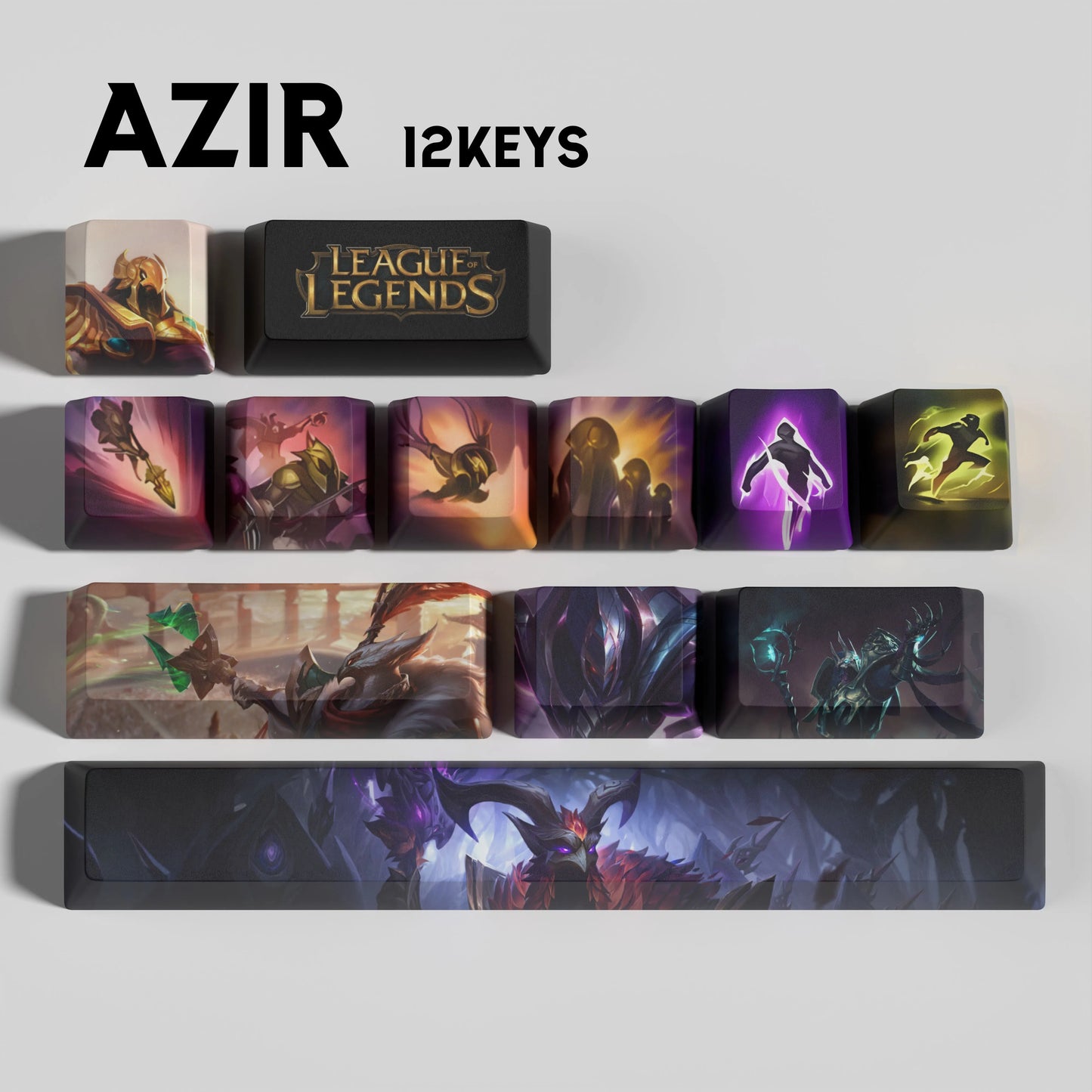 SPECIAL EDITION League of Legends Azir Keycaps