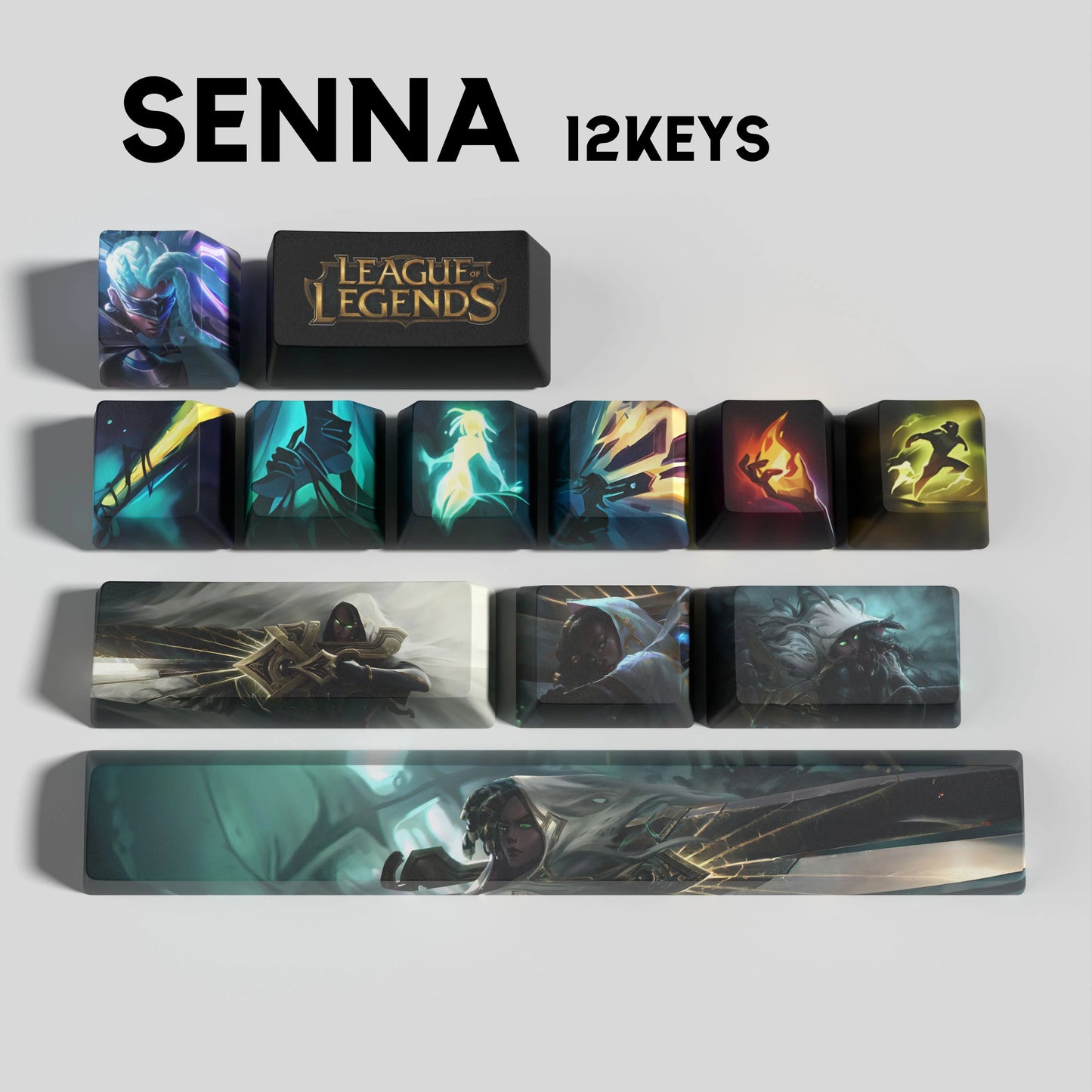 SPECIAL EDITION League of Legends Senna Keycaps