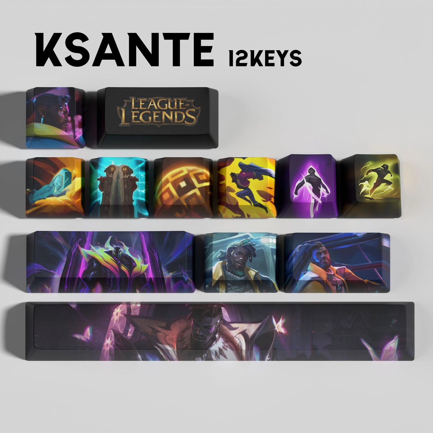 SPECIAL EDITION League of Legends K’Sante Keycaps