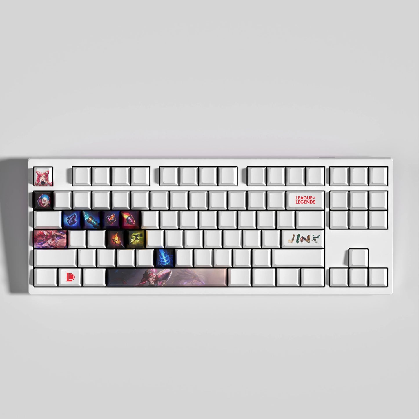 SPECIAL EDITION League of Legends Jinx Keycaps – 14 Key