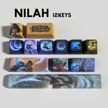 SPECIAL EDITION League of Legends Nilah Keycaps