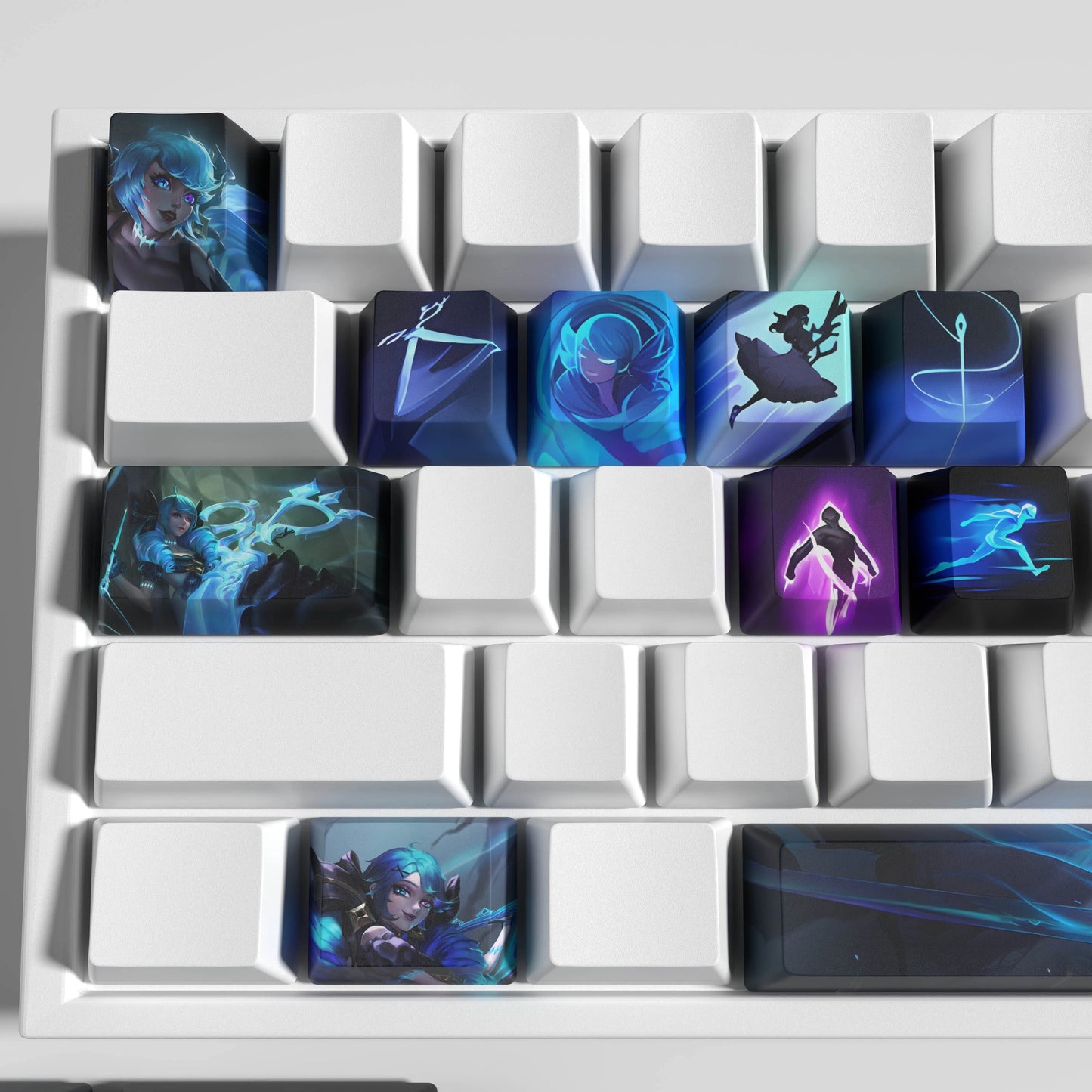 SPECIAL EDITION League of Legends Gwen Keycaps