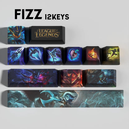 SPECIAL EDITION League of Legends Fizz Keycaps