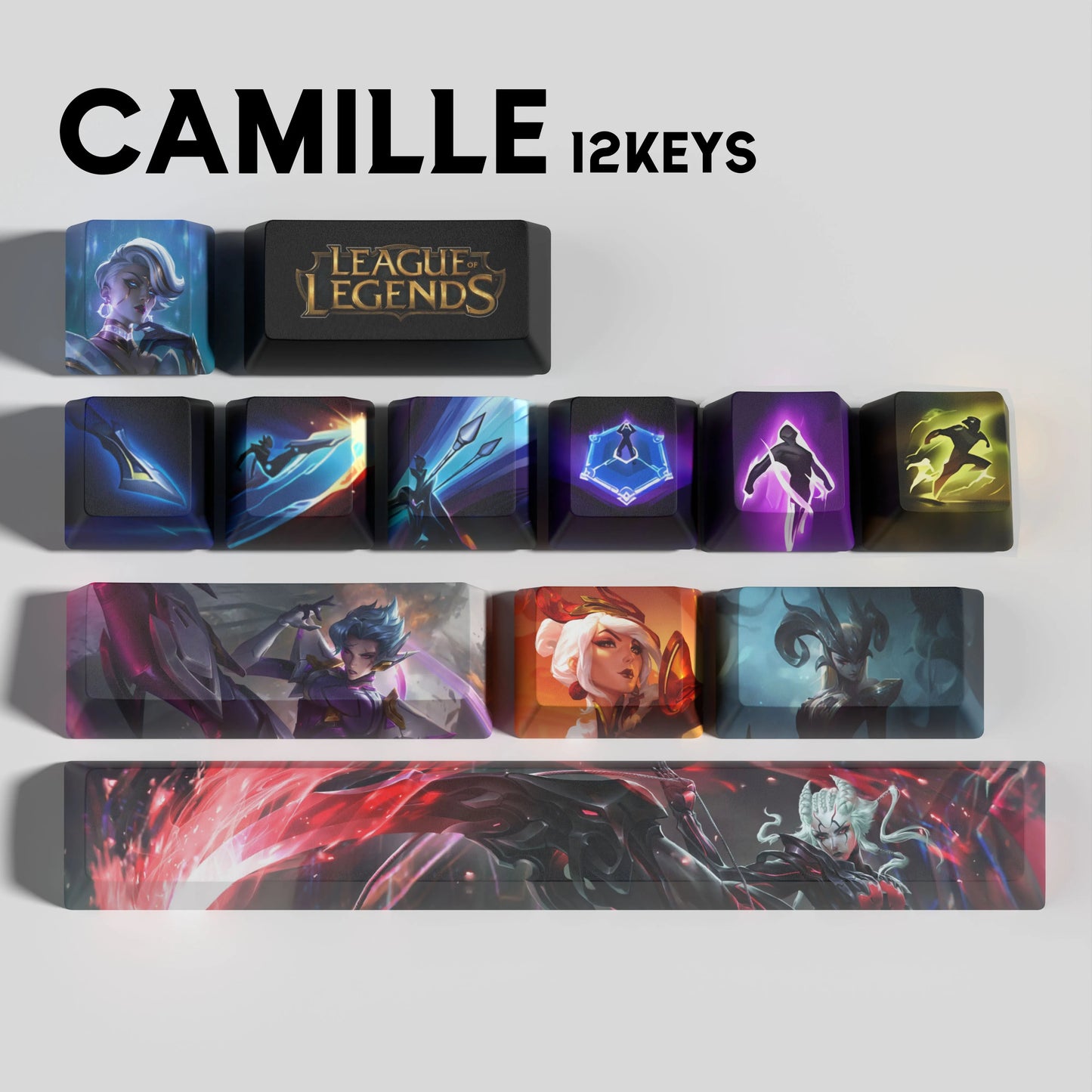 SPECIAL EDITION League of Legends Camille Keycaps