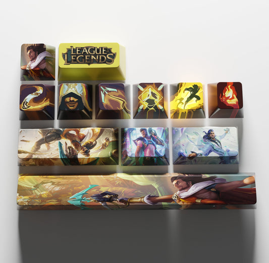 SPECIAL EDITION League of Legends Akshan Keycaps