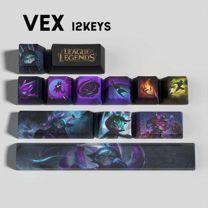SPECIAL EDITION League of Legends Vex Keycaps
